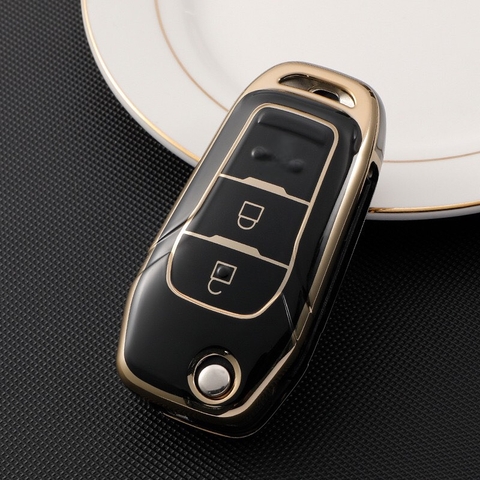 (TPU) ốp khóa mạ nhựa  xe Ford