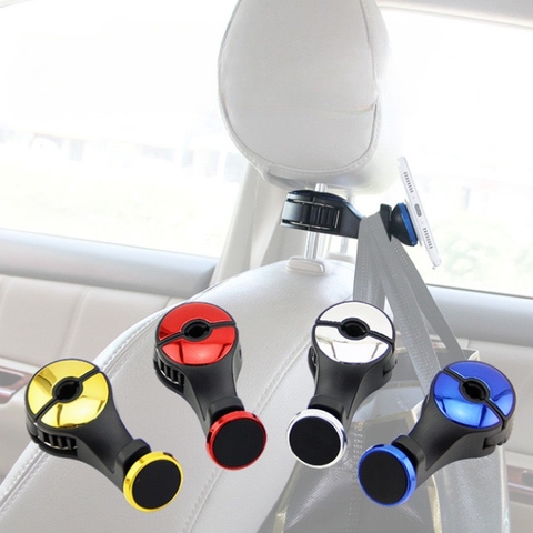 Móc treo đồ sau ghế kiêm giá đỡ điện thoại hút từ G03