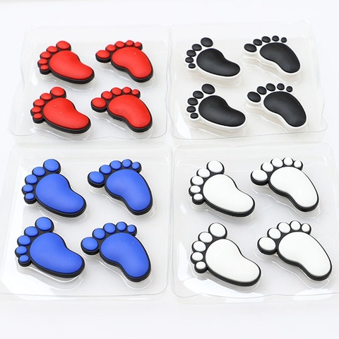 Bộ 4 miếng chống va đập hình bước chân mini