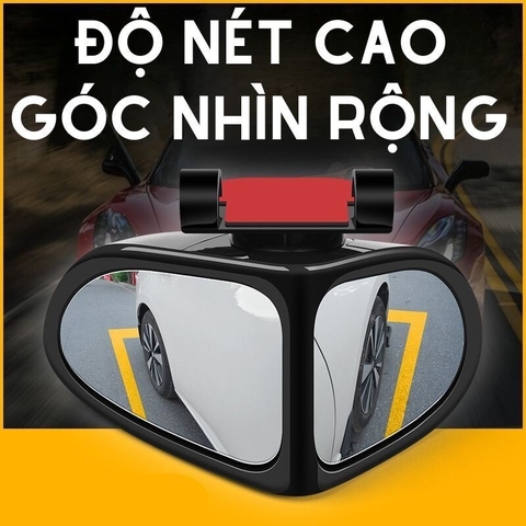 Gương Chiếu Điểm Mù Ô Tô Trước Sau Chống Nước Góc Rộng Lắp Đặt Dễ Dàng An Toàn Khi Sử Dụng -  cái