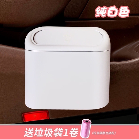 Thùng rác mini trơn có nắp đậy