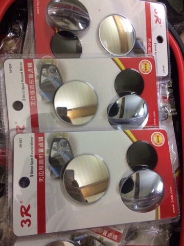 Bộ 2 gương cầu lồi không viền đa cực 3R-057 CHÍNH HÃNG 360