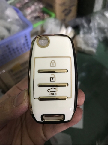 (TPU) Ốp khóa xe KIA