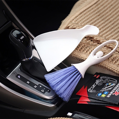 Chổi Kèm Khay Rác Mini Quét Bàn Thờ và Ô Tô- chổi vũ công
