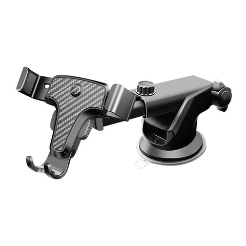 Giá đỡ điện thoại cài cửa gió điều hoà V8 chất liệu nhựa ABS cứng cáp cao cấp, có thể xoay 360 độ