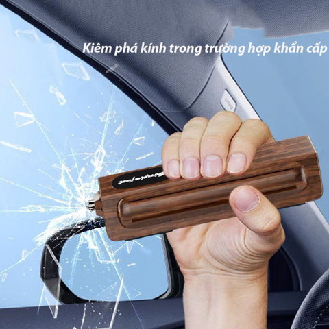 Bảng số 2 in 1 dãy số lăn + búa phá kính đặt taplo dừng đỗ mix logo