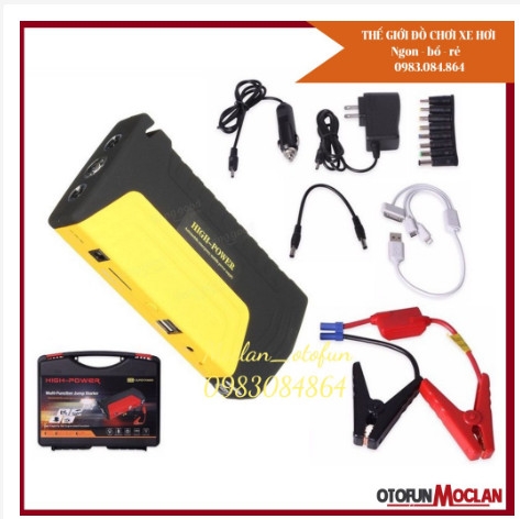 BỘ KÍCH NỔ CƯU HỘ XE HƠI, DỤNG CỤ THOÁT HIỂM ĐA NĂNG, SẠC BÌNH ẮC QUY Ô TÔ KIÊM SẠC DỰ PHÒNG