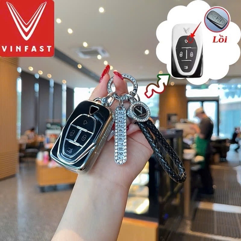(TPU) ốp khóa mạ nhựa xe Vinfast