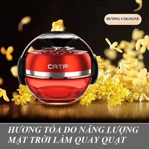 Nước hoa CATP có cánh quạt xoay bằng năng lượng mặt trời - dung tích 50ml