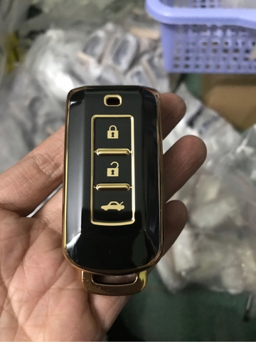 (TPU) ốp khóa mạ nhựa xe Mitsubishi