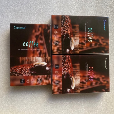Sáp Thơm Khử Mùi Ô Tô Cao Cấp Cafe COFFE  Cerxime 230g - Hàng Nhập Khẩu