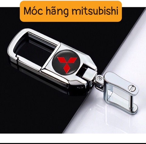 Móc Khoá Xoay 360 Độ dán Logo kèm 1 tô vít