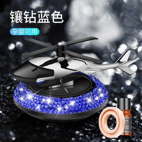 Máy Bay Đính Đá Trang Trí Taplo Xe Hơi