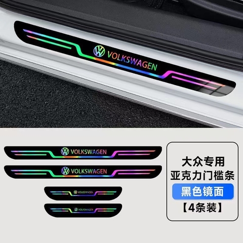 Sét 4 Bậc Hãng Tráng Gương Laser Acrylic Chống Nước Chống Mài Mòn Bậc Trang Trí Và Bảo Vệ Cửa 2024