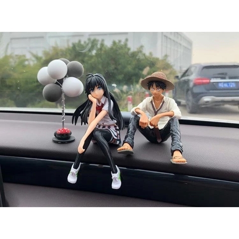[Ảnh thật/Sẵn]  One Piece Lufei Yukino nội thất ô tô nhỏ đồ trang trí trang trí phòng khách để bàn