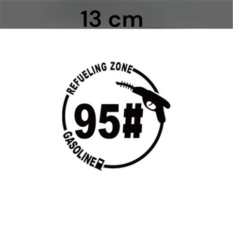Tem Decal Dán Nắp Bình Xăng Ô Tô
