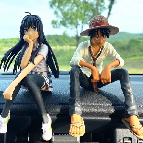 [Ảnh thật/Sẵn]  One Piece Lufei Yukino nội thất ô tô nhỏ đồ trang trí trang trí phòng khách để bàn