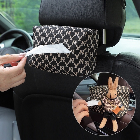 Túi khăn giấy mới NY mix nơ gấu