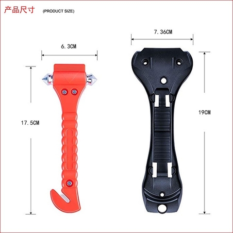 Búa phá kính thoát hiểm trên ô tô