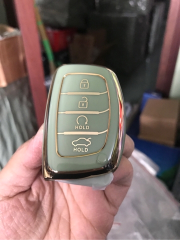 (TPU) Ốp khóa mạ nhựa xe Hyundai