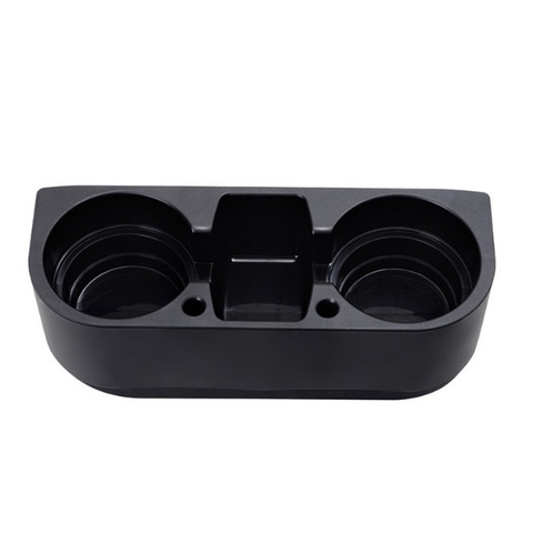 Khay Cốc Để Đồ Khe Ghế Vân Carbon - Nhựa ABS cao cấp
