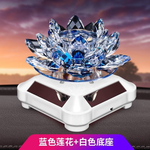 Hoa sen pha lê phật giáo tỏa hương thơm có đèn led