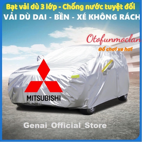 Bạt Phủ Xe Ô Tô Vải Dù OXFORD Cao cấp ( vỏ đen)