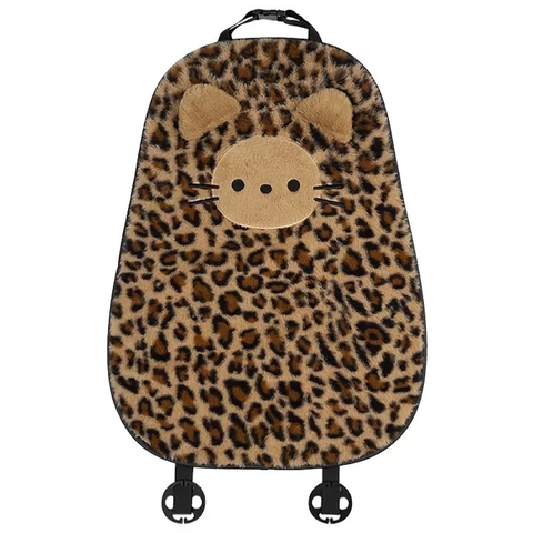 Lót Ghế Ô Tô, Gối Tựa Cổ/Lưng – Họa Tiết Da Beo Cá Tính