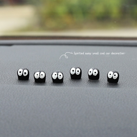 1 Tiểu Hắc Bạch Dạ Quang - Đôi Mắt Cú Đen Mini 1cm - Trang Trí Tiểu Cảnh Hồ Cá