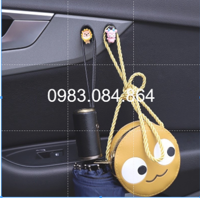 Móc mini nhựa abs treo đồ