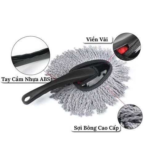Chổi dẹt vệ sinh nội thất