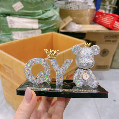Bảng sdt gấu BearBrick màu