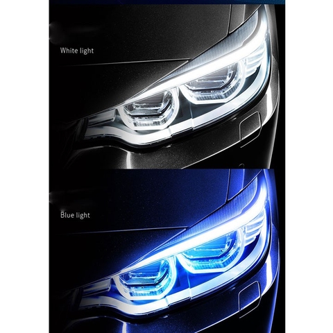Bộ 2 LED mí Ô tô tích hợp xi nhan nháy đuổi dài 60cm