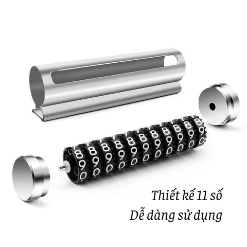 Bảng ghi số kiêm búa phá kính chất liệu kim loại kèm sáp thơm - BPK