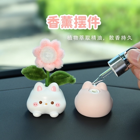 Mô hình Thú Cưng Mini Có Thể Chứa Tinh Dầu Hoặc Bông Hoa Trang Trí Taplo