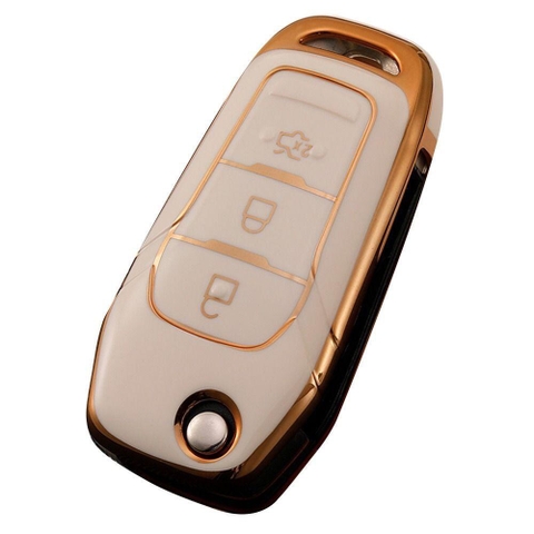 (TPU) ốp khóa mạ nhựa  xe Ford