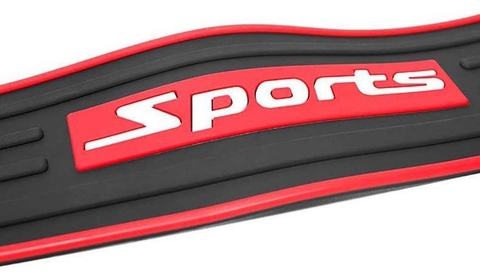 Miếng dán cao su sport dán cốp sau xe ô tô 7cmx90cm