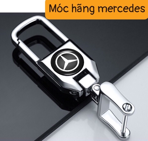 Móc Khoá Xoay 360 Độ dán Logo kèm 1 tô vít