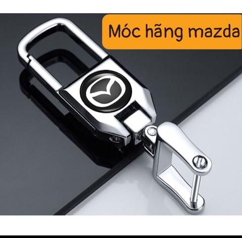 Móc Khoá Xoay 360 Độ dán Logo kèm 1 tô vít