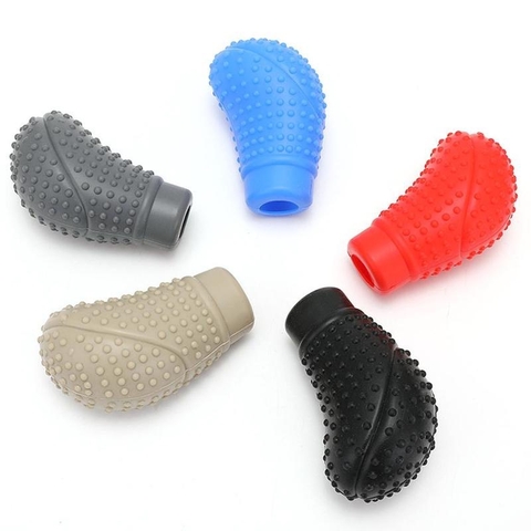 Vỏ bọc cần chuyển số xe ô tô bằng silicon mềm đa năng không trượt