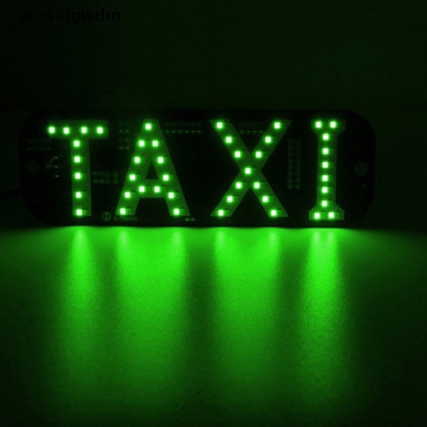 Mào taxi dạng led mỏng - chế độ chuyển đổi 2 màu
