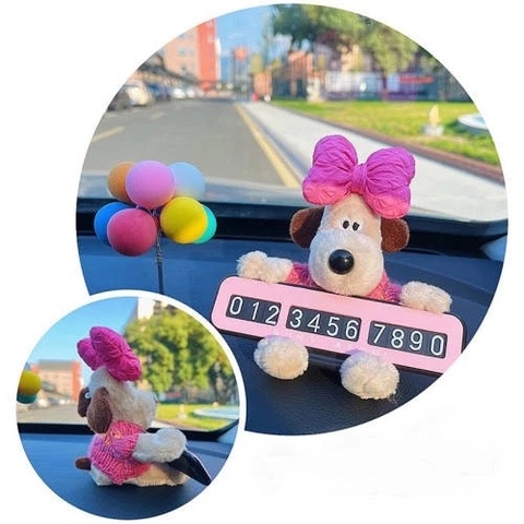 Phụ Kiện Chó POP Chó Doggy Trang Trí Ô Tô