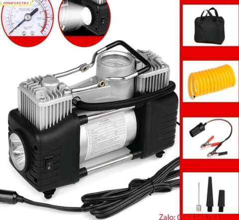 Bơm ô tô 2 xi lanh công suất lớn BH 6 Tháng