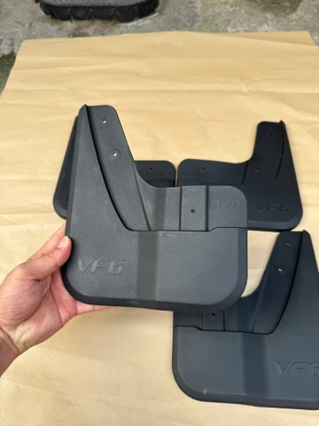 Bộ 4 Tấm Chắn bùn ô tô Vinfast VF5,VF6, VF7 hạn chế bùn đất bắn lên xe MẪU 3D Mới nhất đầy đủ phụ kiện