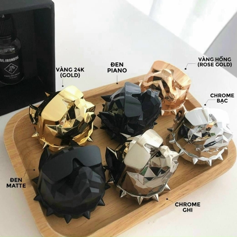Sét 2 lọ Nước hoa cài cửa gió điều hòa ô tô [CAO CẤP] nước hoa đầu chó pitbull loại xịn 15ml
