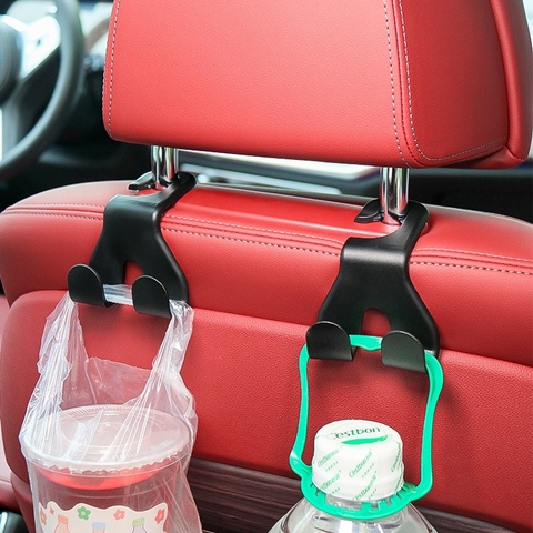 (2 màu) Móc treo đồ đôi 2in1