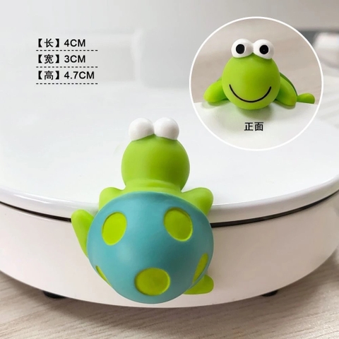 Mô Hình Rùa Con May Mắn Dễ Thương Trang Trí Bàn Làm Việc, Tủ Sách, Quà Tặng, Tiểu Cảnh, Taplo Ô Tô