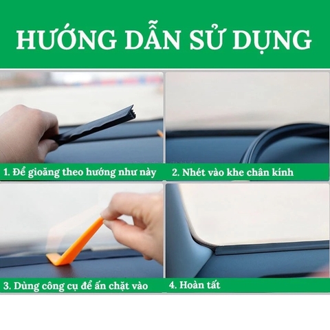 Gioăng chữ D cao su chống ồn - Đơn giá 1 cuôn