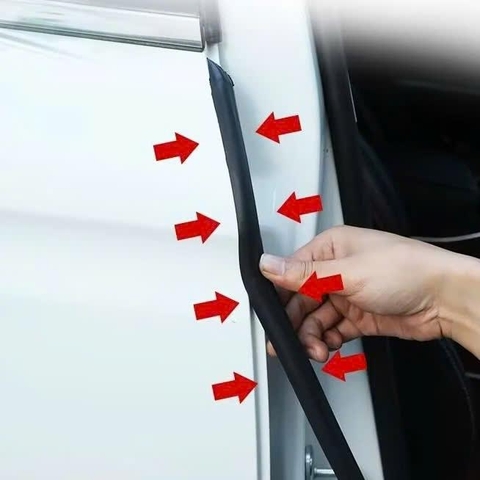 1 cái gioăng cột B lõi thép dài 80cm lắp đặt 2 bên mép cửa
