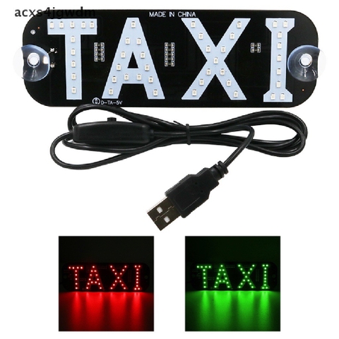 Mào taxi dạng led mỏng - chế độ chuyển đổi 2 màu
